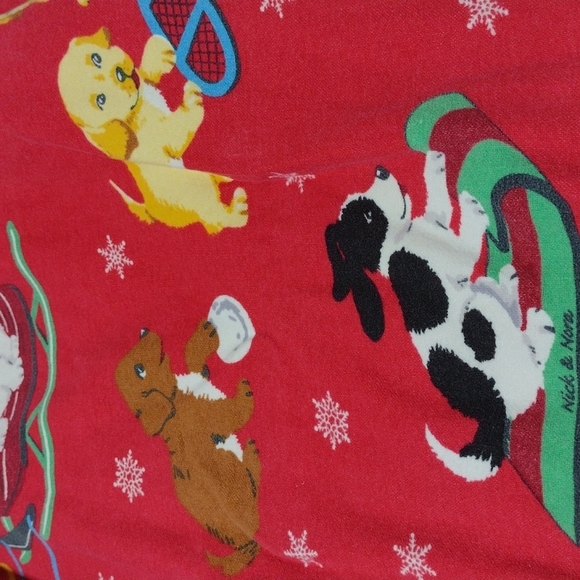 Nick & Nora puppies pajamas, sz large - Picture 15 of 16